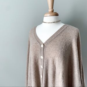 ✨SOLD✨ Cashmere Poncho Sweater